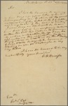 Letter to Lewis Cass, Secretary of War, Washington