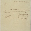 Letter to D. M. Noyes, Exeter, N. H.