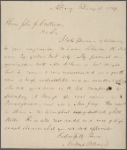 Letter to John Jordan Crittenden