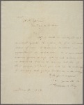 Letter to Abel Parker Upshur, Sec. of the Navy