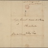 Letter to Baron Steuben, Head Quarters, Valley Forge