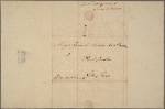 Letter to Baron Steuben, Head Quarters, Valley Forge