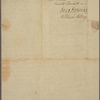 Letter to Nicholas Cooke, Gov. of Rhode Island