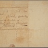 Letter to Nicholas Cooke, Gov. of Rhode Island