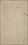 Letter to Gov. Jonathan Trumbull, of Connecticut