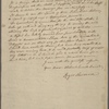 Letter to Gov. Jonathan Trumbull, of Connecticut