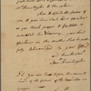 Letter to Col. [Jeremiah?] Wadsworth [Hartford, Conn.?]
