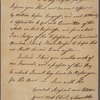 Letter to George Clinton, Governor of New York