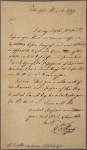 Letter to George Clinton, Governor of New York