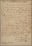 Letter to Abraham Yates [President of the Provincial Congress]