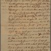 Letter to John Hancock, President of Congress