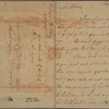 Letter to Mrs. Elias Boudinot [his sister Hannah], Baskingridge