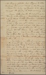 Letter to John Penn, London