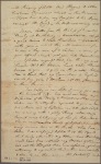 Letter to John Penn, London