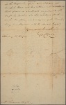 Letter to Mrs. Susanna Wright, Susquehanna, Penn.