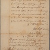 Letter to James Ewing, Susquehanna [Penn.]