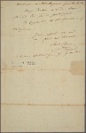 Letter to Thomas Johnson, Gov. of Maryland, Annapolis