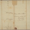 Letter to Thomas Johnson, Gov. of Maryland, Annapolis