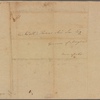 Letter to Thomas Sim Lee, Governor of Maryland, Annapolis