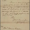 Letter to Edmund Pendleton, Speaker of the Virginia House of Delegates