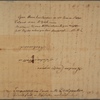 Letter to Landon Carter, of Sabine Hall, in Richmond