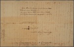 Letter to Landon Carter, of Sabine Hall, in Richmond