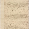 Letter to Robert Morris, Philadelphia
