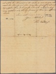 Letter to [John] Page