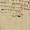 Letter to Landon Carter, Sabine Hall, Va.
