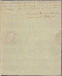 Letter to Samuel Johnston, Edenton, N. C.