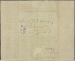 Letter to Samuel Johnston, Edenton, N. C.