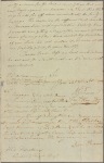 Letter to Richard Caswell, Governor of North Carolina