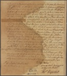 Letter to [Daniel Heyward, South Carolina.]
