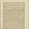 Letter to General Washington