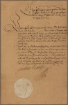 Letter to the burgomaster and council of Nürnberg