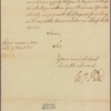 Letter to [William Denny] Deputy-Governor of Pennsylvania