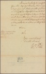 Letter to [William Denny] Deputy-Governor of Pennsylvania