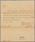 Letter to Sir William Johnson