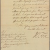Letter to Robert Hunter Morris