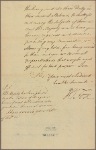 Letter to Robert Hunter Morris