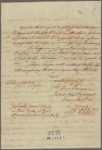 Letter to Governor James De Lancey