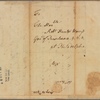Letter to Governor Robert Hunter Morris