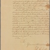 Letter to Col. John Bradstreet, Albany [N. Y.]