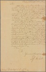 Letter to Col. John Bradstreet, Albany [N. Y.]