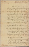 Letter to the Deputy Governor of Pennsylvania [William Denny]