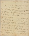 Letter to Jos. Sharpe