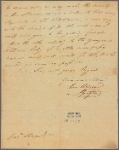 Letter to Jos. Sharpe