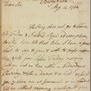 Letter to [William Eden.]