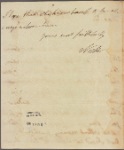 Letter to [William Eden.]