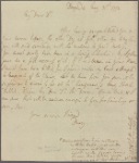 Letter to -- --